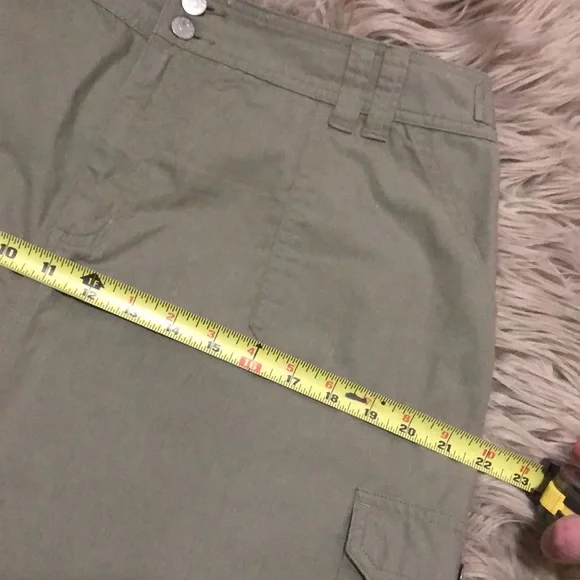 Sonoma Life + Style Skort-Sz 14-Olive Green-Cotton - Picture 8 of 16